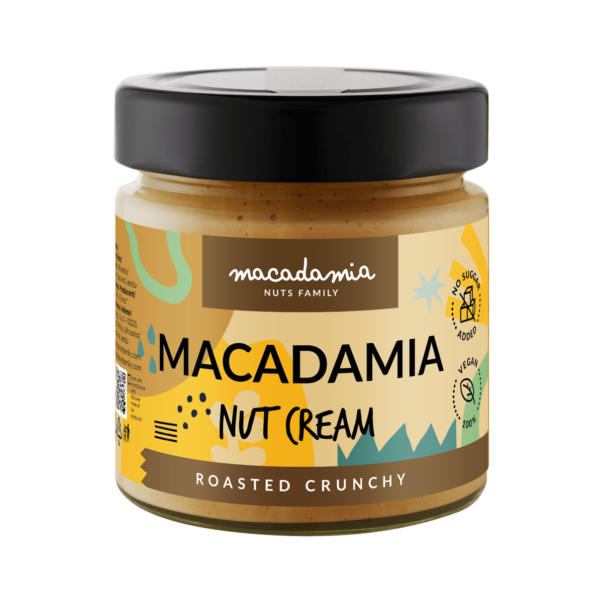 Crème de macadamia crunchy