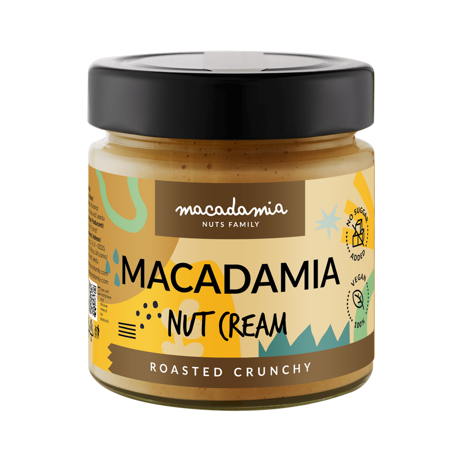 Crème de macadamia crunchy
